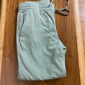 Gap Crop Linen Pants. NWOT